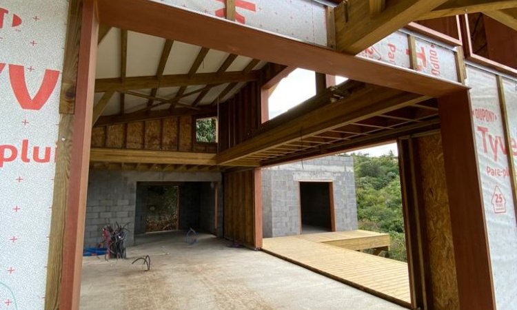 Construction maison ossature bois sur Étang Salé à la Réunion