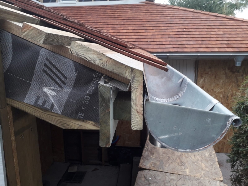 Rénovation d'un toit de maison, Étang-Salé, BOISCOM