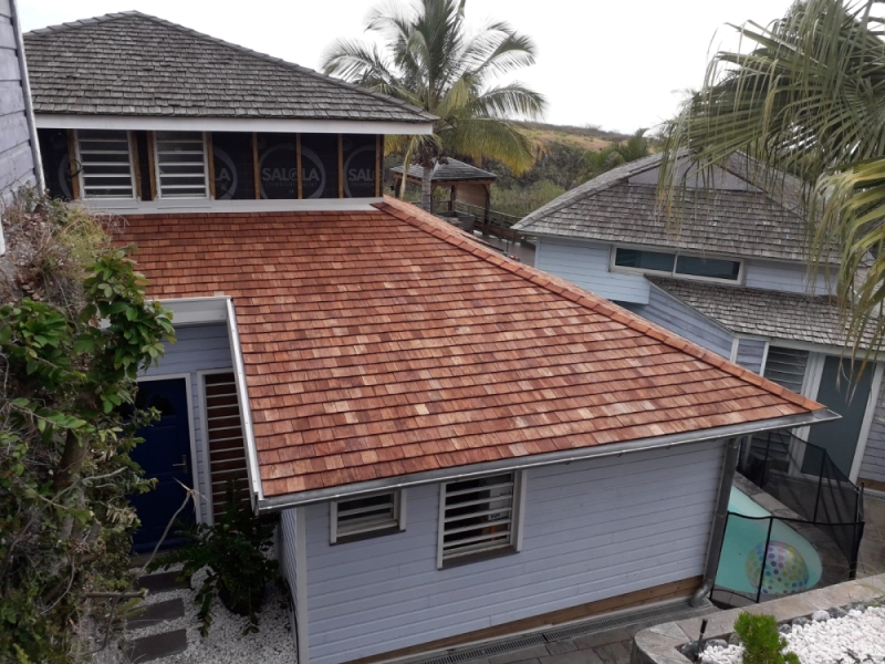 Rénovation d'un toit de maison, Étang-Salé, BOISCOM