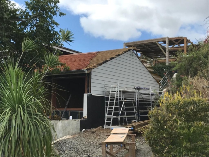 Rénovation d'un toit de maison, Étang-Salé, BOISCOM