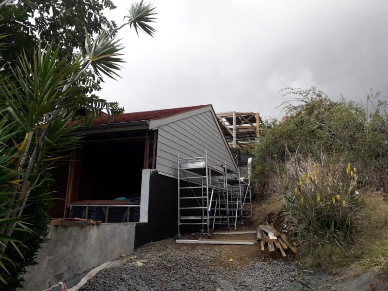 Construction de maison en ossature bois, Étang-Salé, BOISCOM