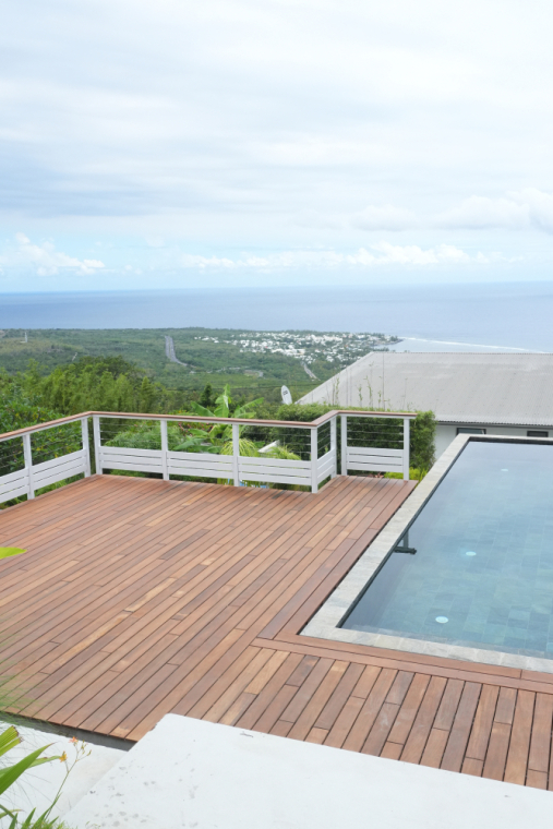 Terrasse bois en bois exotique