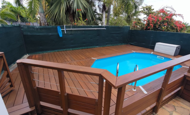 piscine bois la réunion